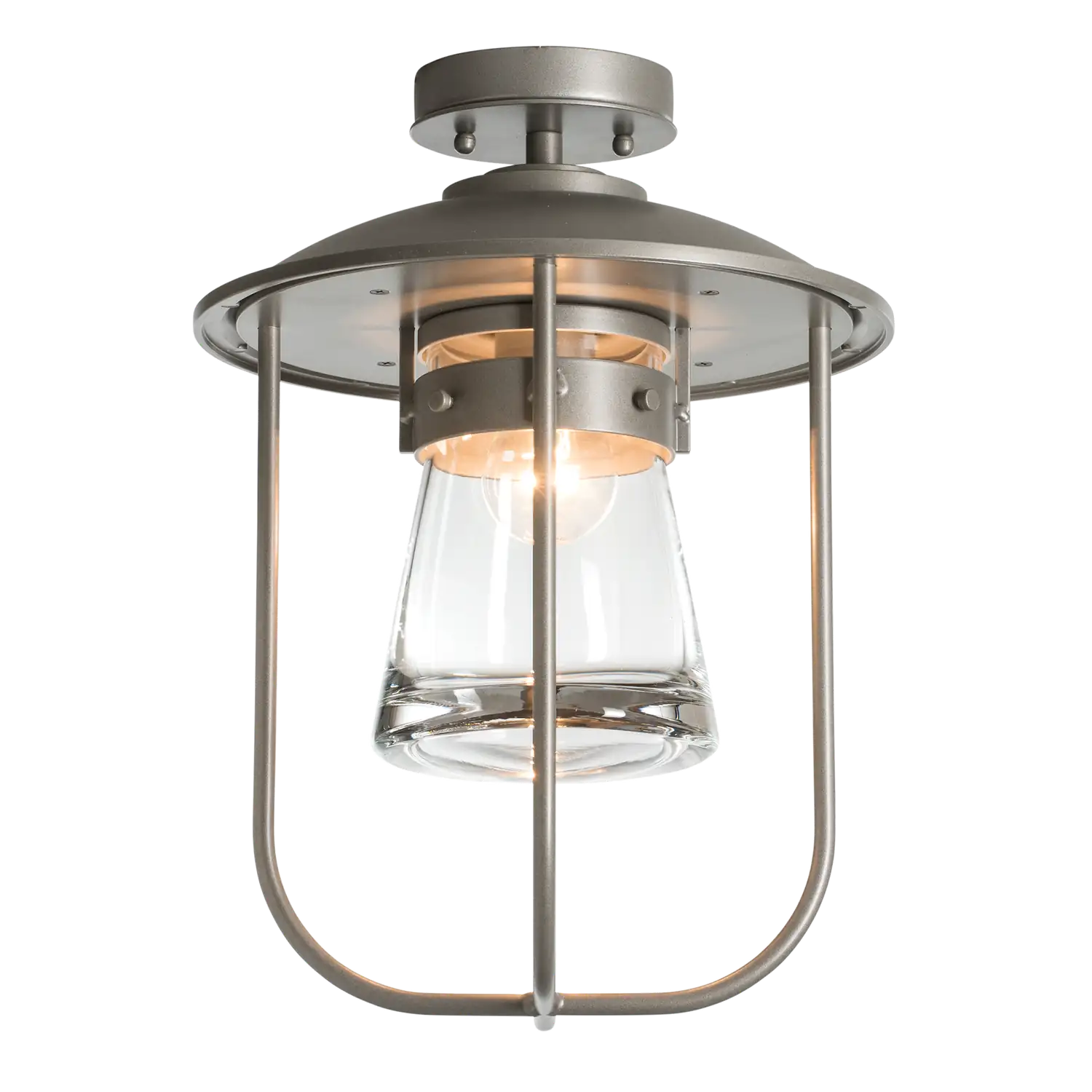 Hubbardton Forge, Erlenmeyer Outdoor Semi-Flush, OUTDOOR CEILING LIGHTS