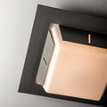 Hubbardton Forge, Linea Outdoor Flush Mount, OUTDOOR CEILING LIGHTS
