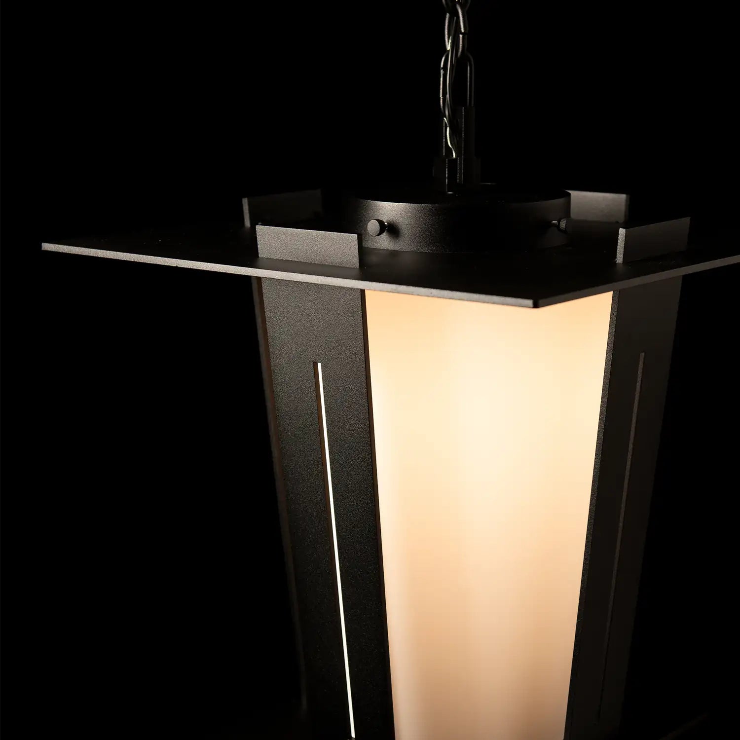Hubbardton Forge, Linea Outdoor Lantern, OUTDOOR CEILING LIGHTS