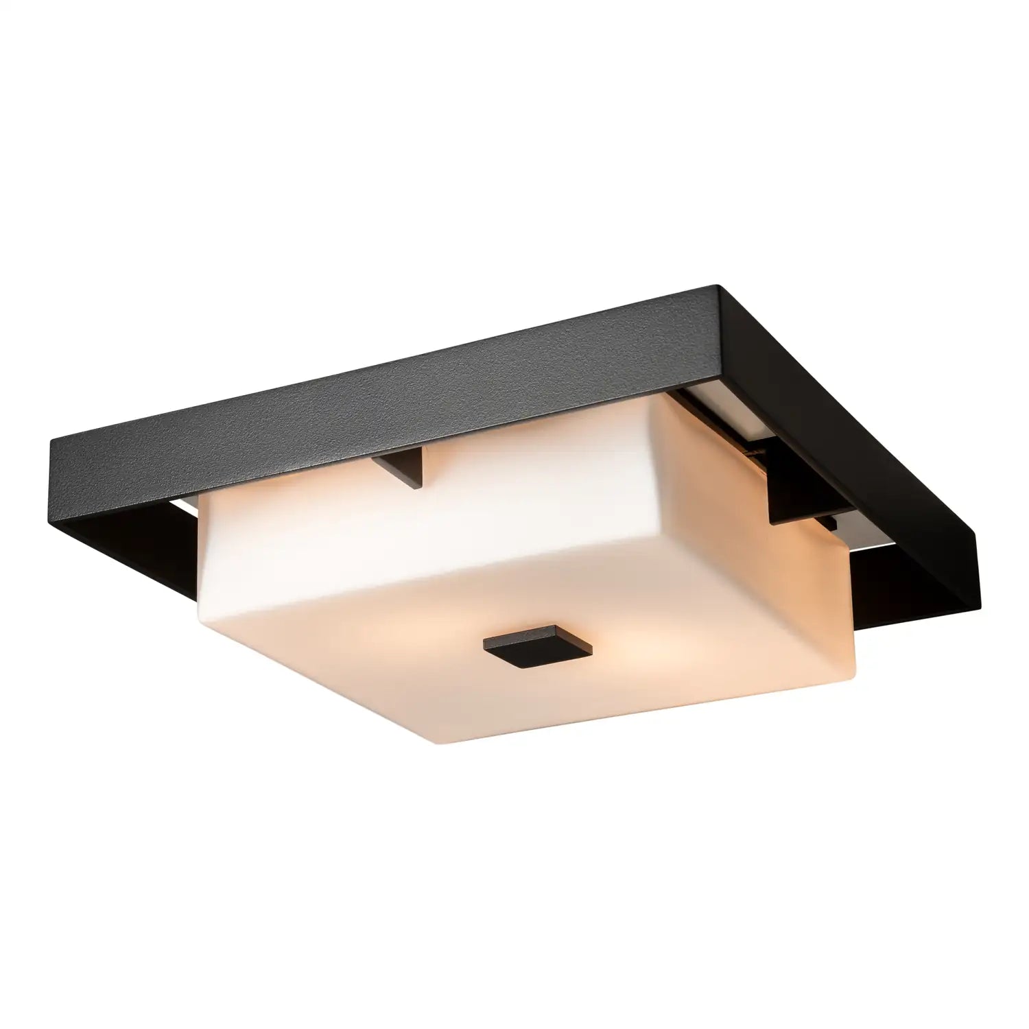 Hubbardton Forge, Shadow Box Outdoor Flush Mount, OUTDOOR CEILING LIGHTS
