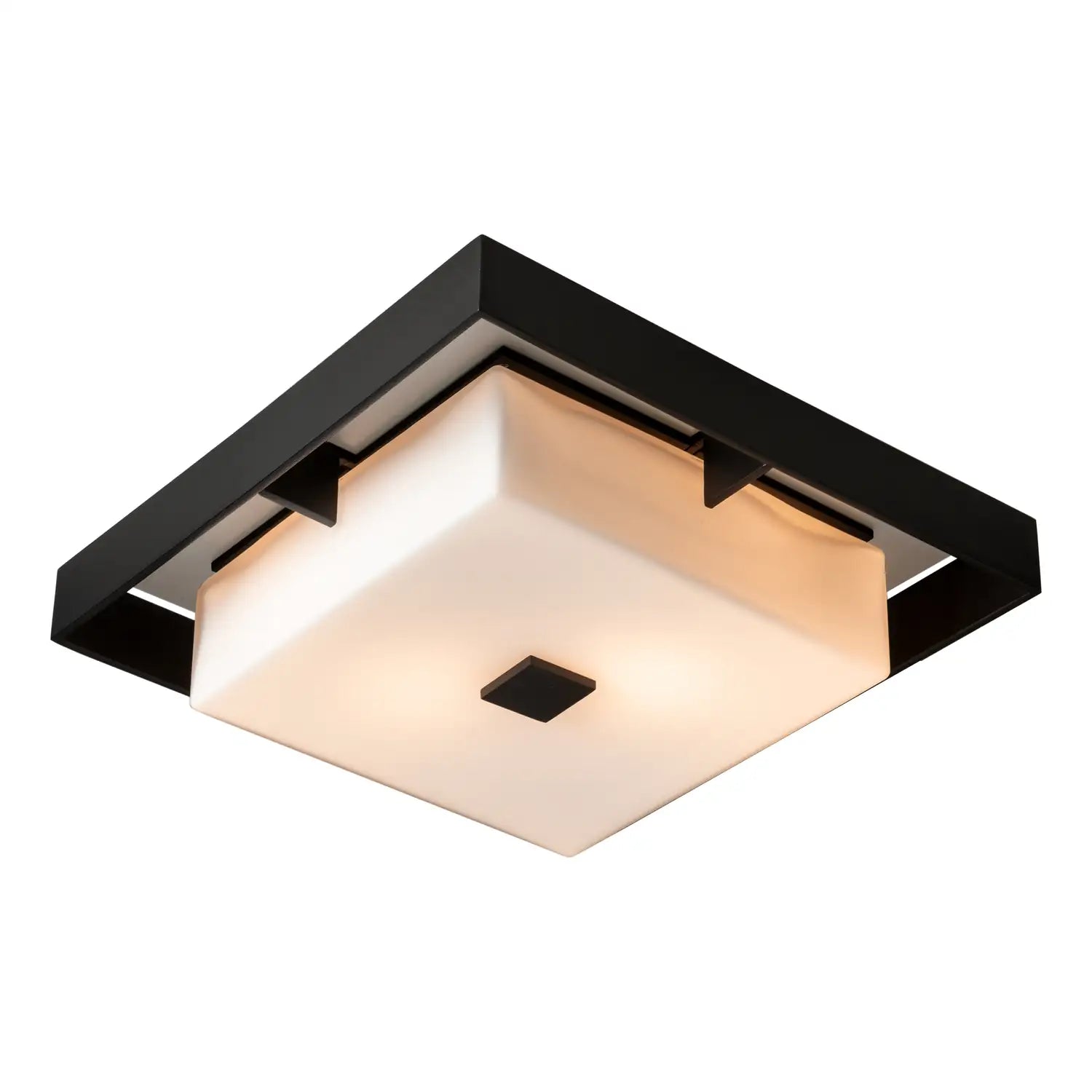 Hubbardton Forge, Shadow Box Outdoor Flush Mount, OUTDOOR CEILING LIGHTS