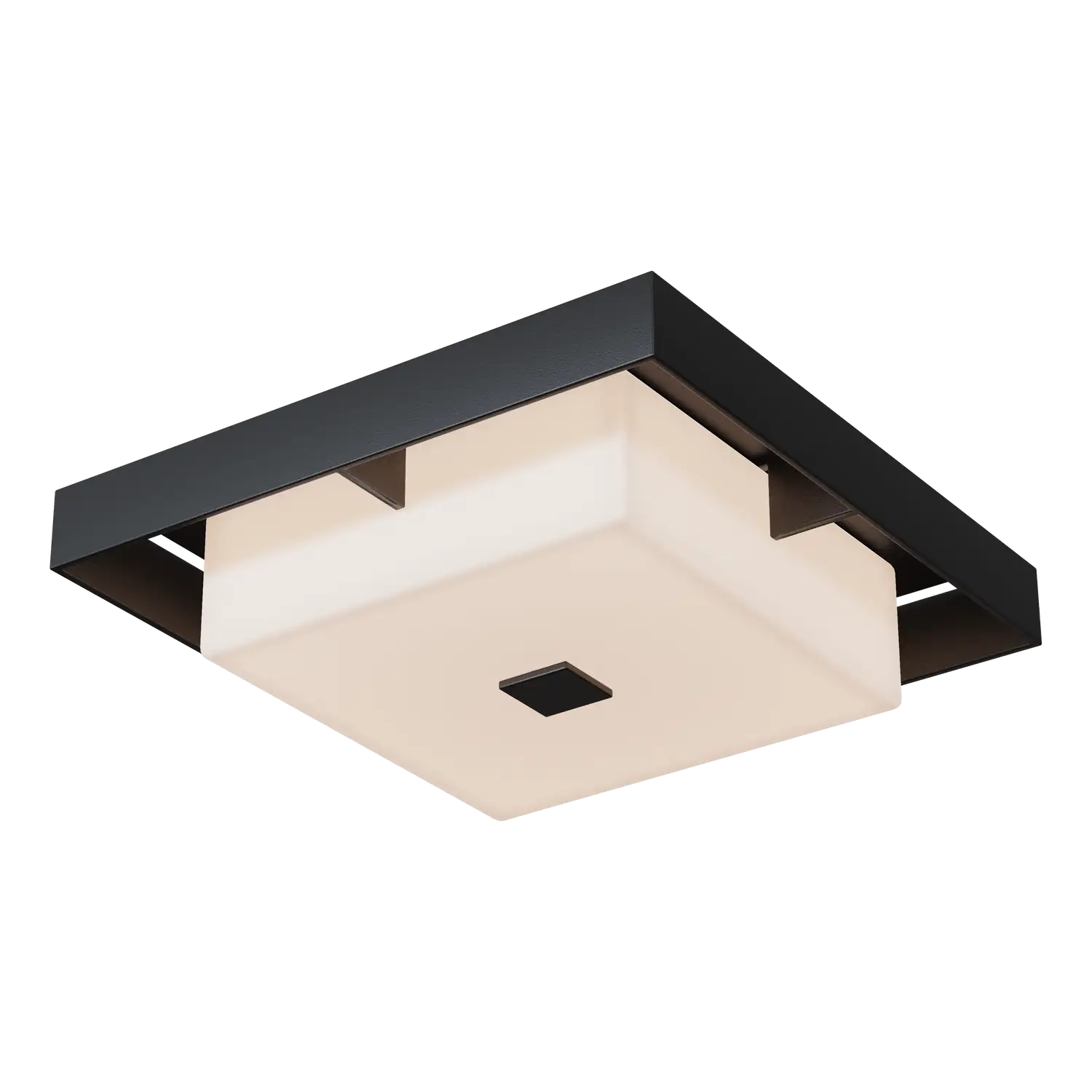 Hubbardton Forge, Shadow Box Outdoor Flush Mount, OUTDOOR CEILING LIGHTS