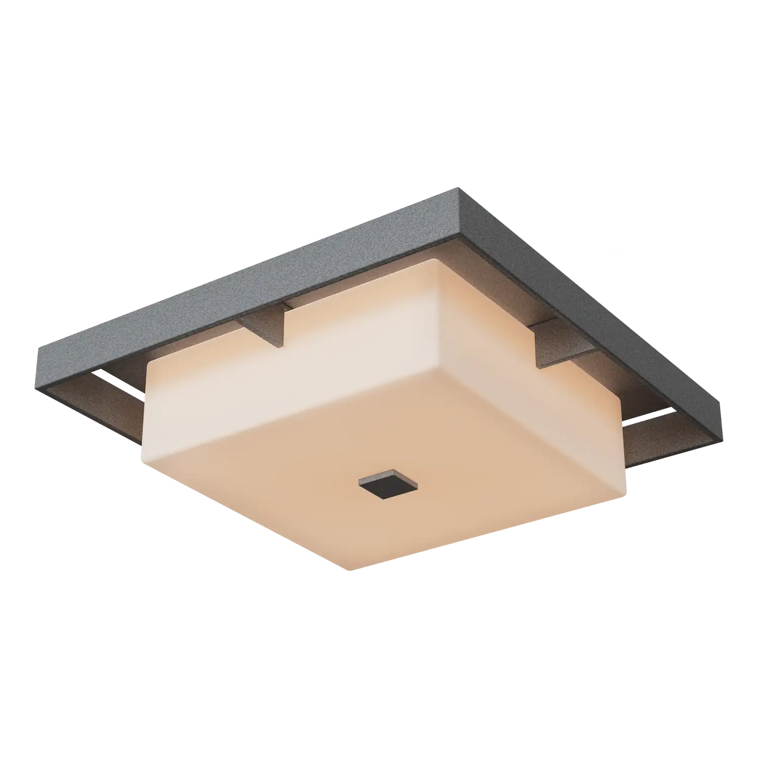 Hubbardton Forge, Shadow Box Outdoor Flush Mount, OUTDOOR CEILING LIGHTS