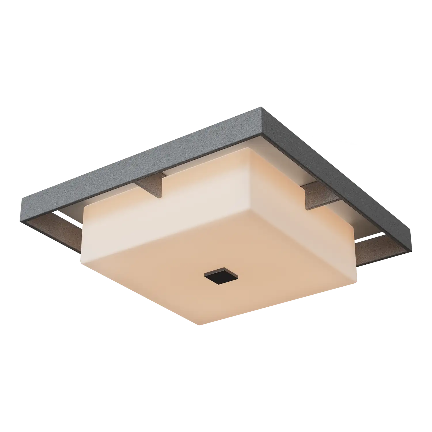 Hubbardton Forge, Shadow Box Outdoor Flush Mount, OUTDOOR CEILING LIGHTS