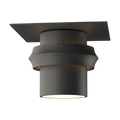 Hubbardton Forge, Twilight Sky Friendly Outdoor Semi-Flush, OUTDOOR CEILING LIGHTS