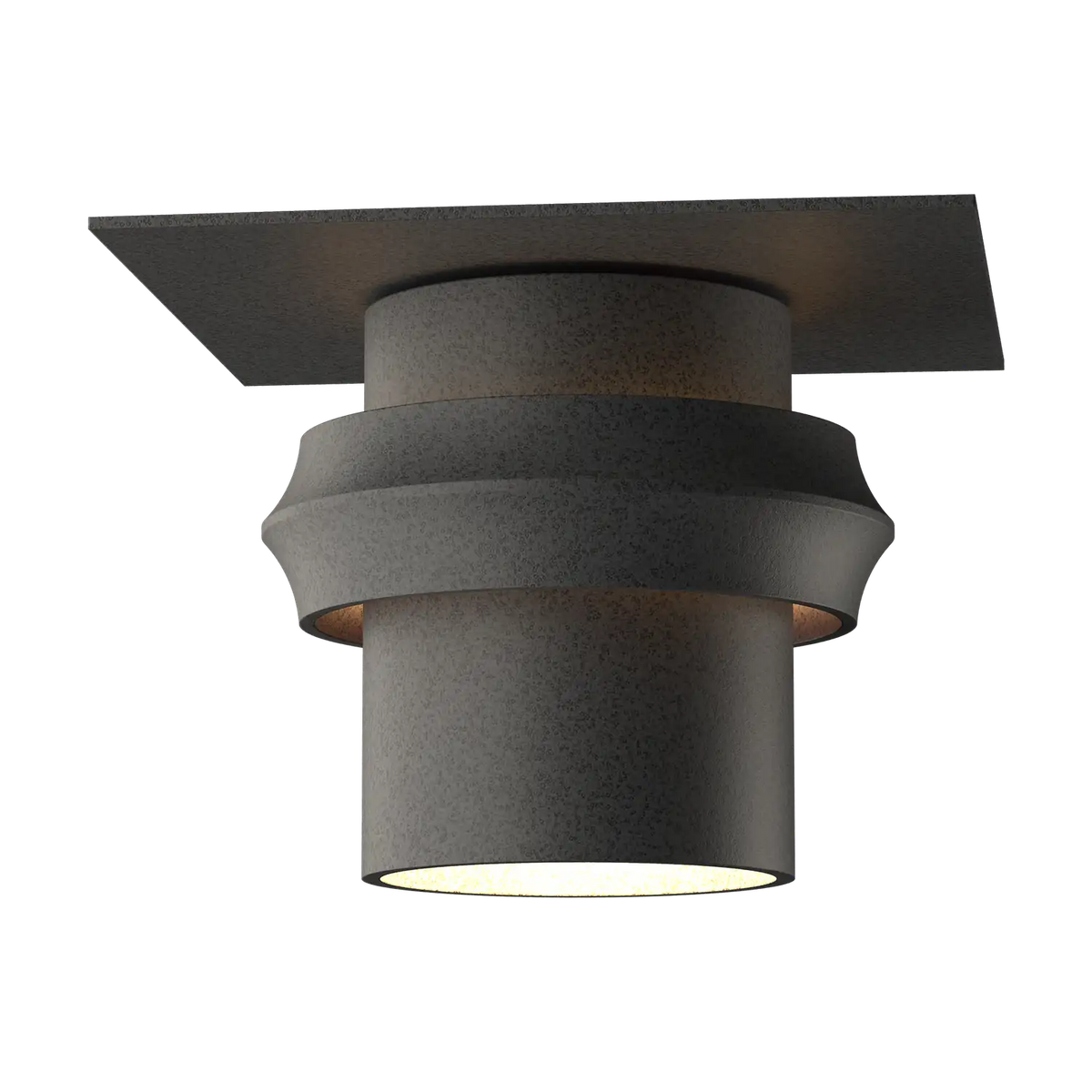 Hubbardton Forge, Twilight Sky Friendly Outdoor Semi-Flush, OUTDOOR CEILING LIGHTS