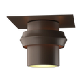 Hubbardton Forge, Twilight Sky Friendly Outdoor Semi-Flush, OUTDOOR CEILING LIGHTS