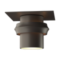Hubbardton Forge, Twilight Sky Friendly Outdoor Semi-Flush, OUTDOOR CEILING LIGHTS