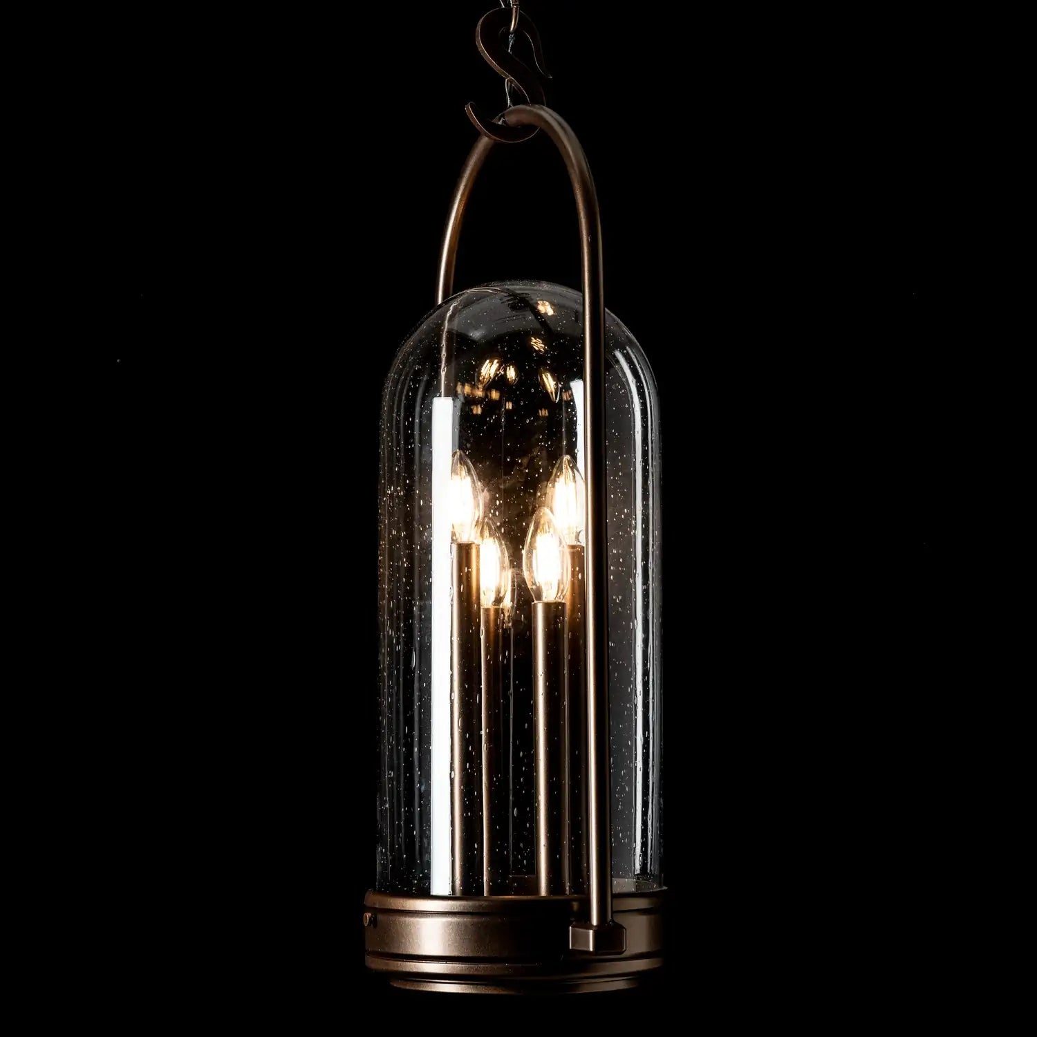 Hubbardton Forge, Davis Outdoor Lantern, OUTDOOR CEILING LIGHTS