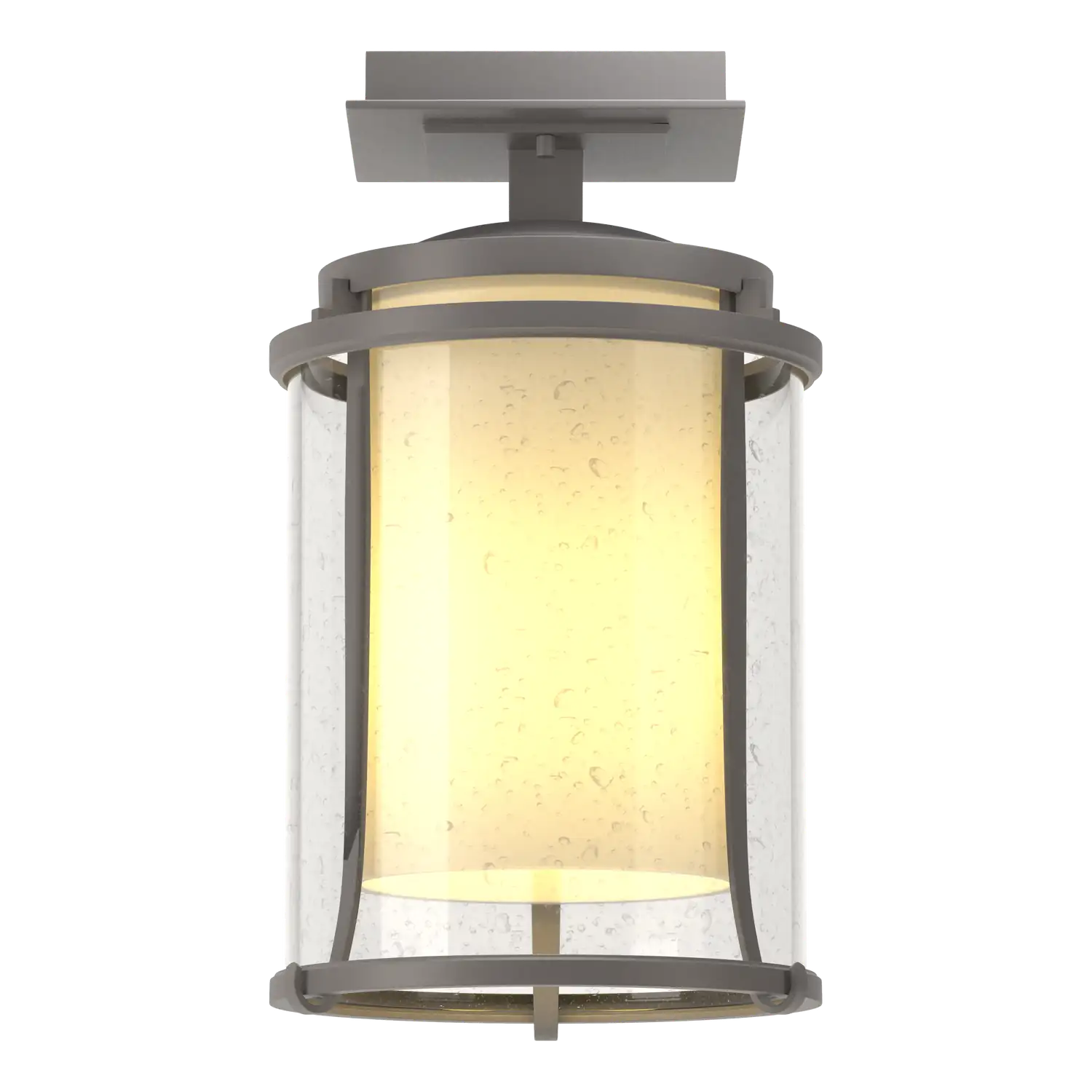 Hubbardton Forge, Meridian Outdoor Semi-Flush, OUTDOOR CEILING LIGHTS