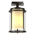 Hubbardton Forge, Meridian Outdoor Semi-Flush, OUTDOOR CEILING LIGHTS