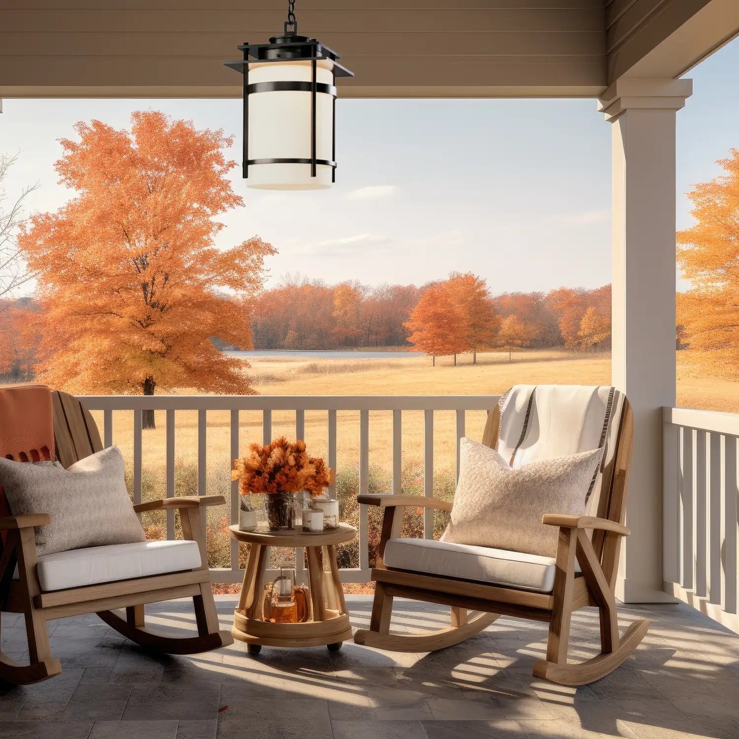 Hubbardton Forge, Banded Outdoor Fixture, OUTDOOR CEILING LIGHTS