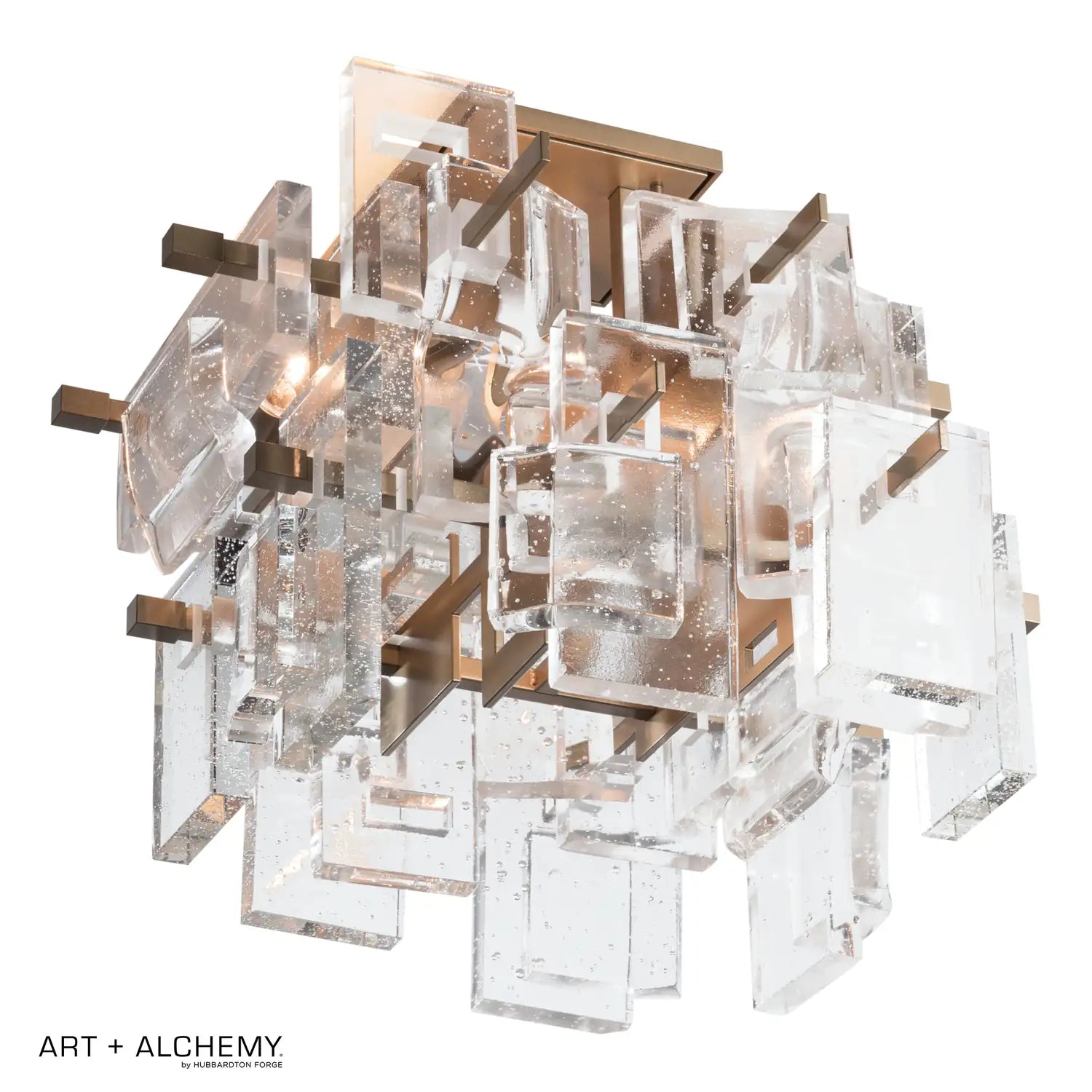 Hubbardton Forge, Fusion Semi-Flush, CHANDELIER LIGHT