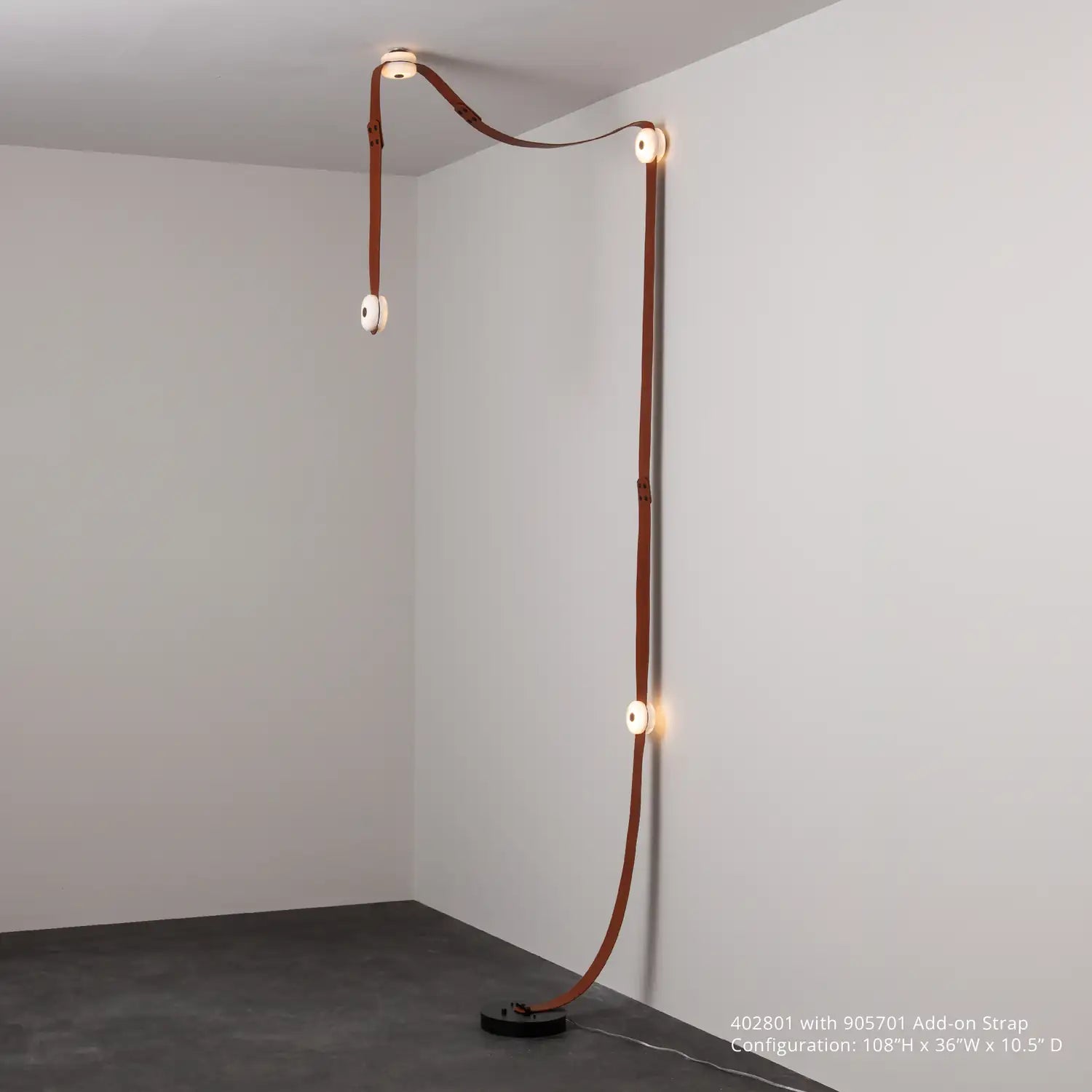 Art & Alchemy, SNAPS Floor-to-Ceiling Plug-in LED Lamp, FLOOR LAMP