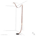 HUBBARDTON FORGE SNAPS FLOOR-TO-CEILING PLUG-IN LED LAMP - Floor
