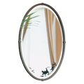 Hubbardton Forge Beveled Oval Mirror - Decorative Accents