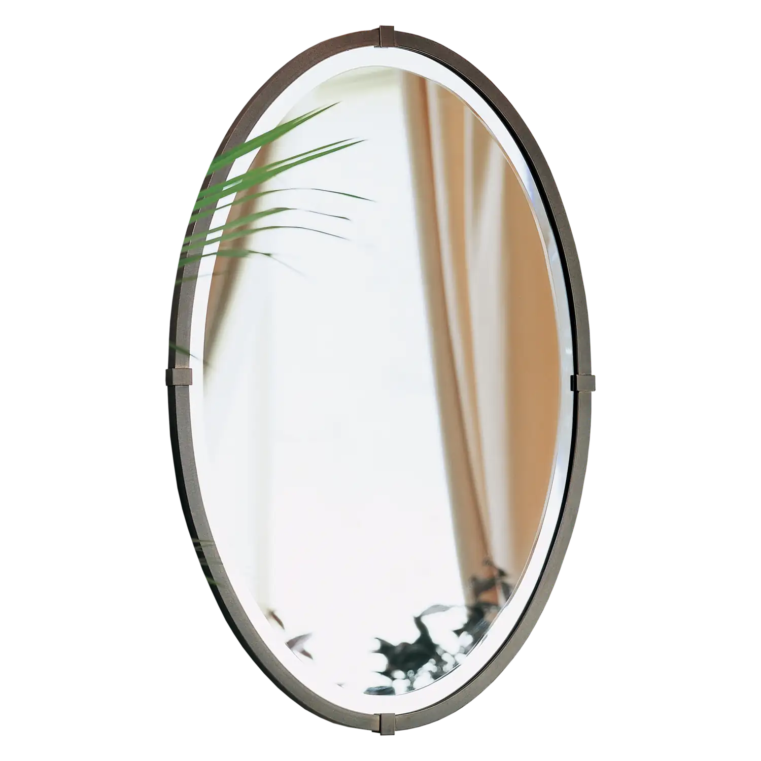 Hubbardton Forge Beveled Oval Mirror - Decorative Accents