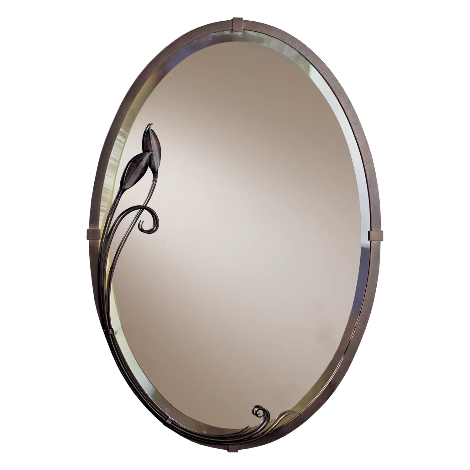 Hubbardton Forge Beveled Oval Mirror - Decorative Accents