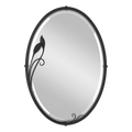 Hubbardton Forge Beveled Oval Mirror - Decorative Accents