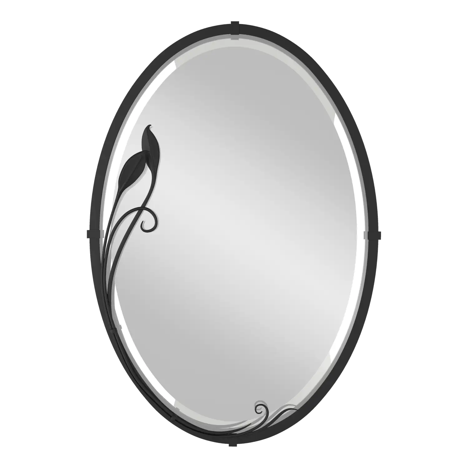 Hubbardton Forge Beveled Oval Mirror - Decorative Accents