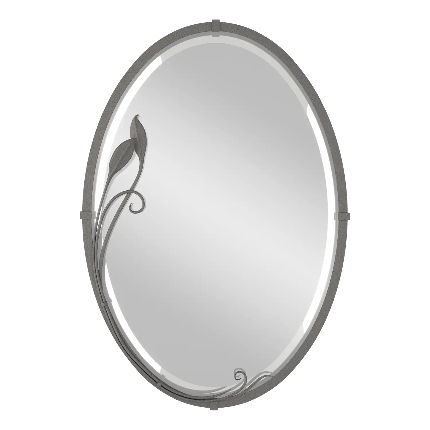 Hubbardton Forge Beveled Oval Mirror - Decorative Accents