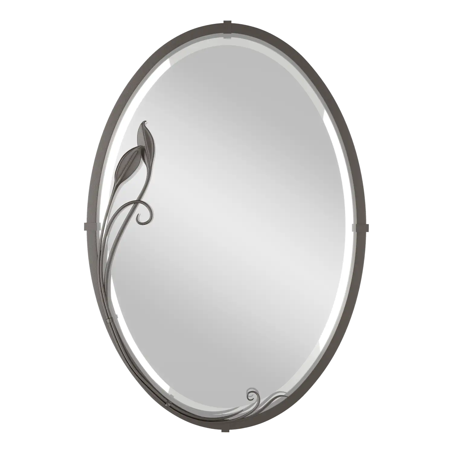 Hubbardton Forge Beveled Oval Mirror - Decorative Accents