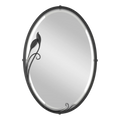 Hubbardton Forge Beveled Oval Mirror - Decorative Accents
