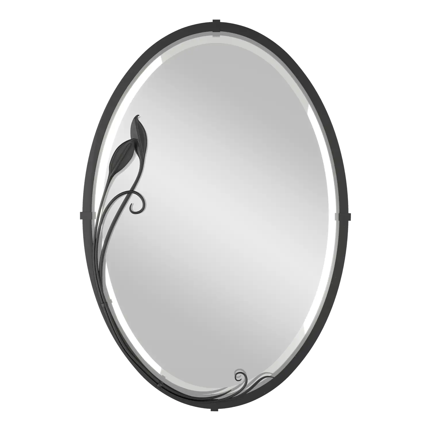 Hubbardton Forge Beveled Oval Mirror - Decorative Accents