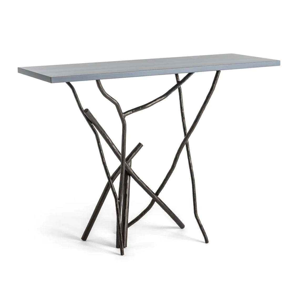HUBBARDTON FORGE BRINDILLE WOOD TOP CONSOLE TABLE - Decorative Accents