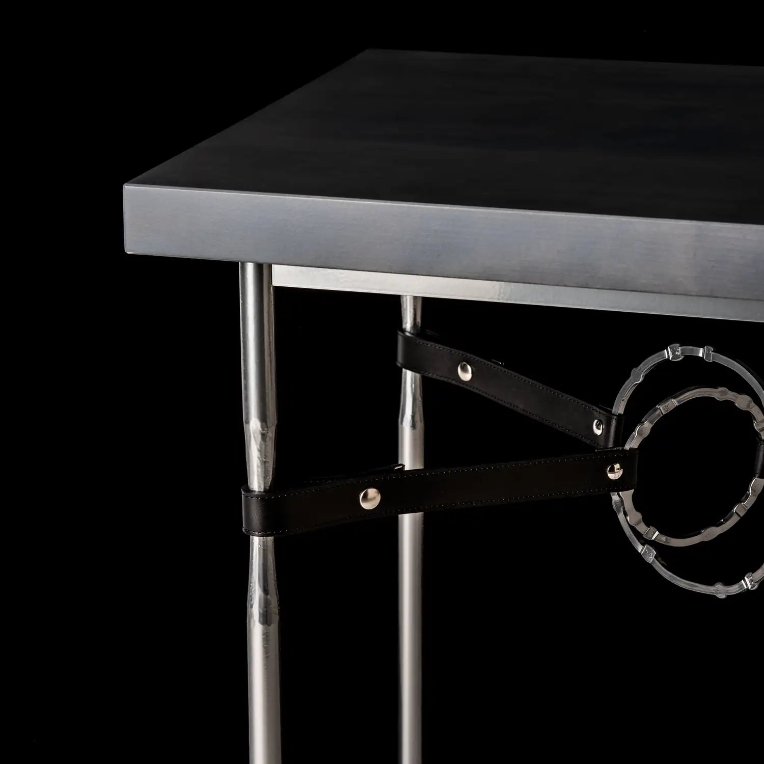 Hubbardton Forge Equus Wood Top Side Table - Decorative Accents