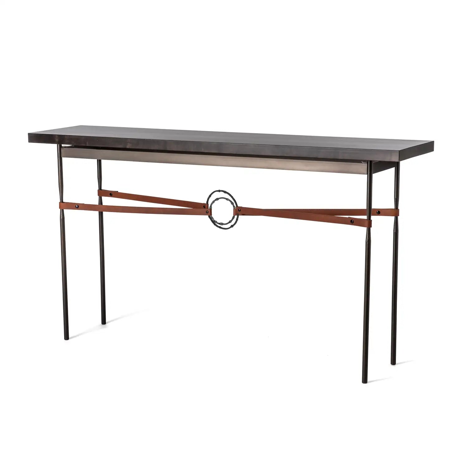 Hubbardton Forge Equus Wood Top Console Table - Decorative Accents