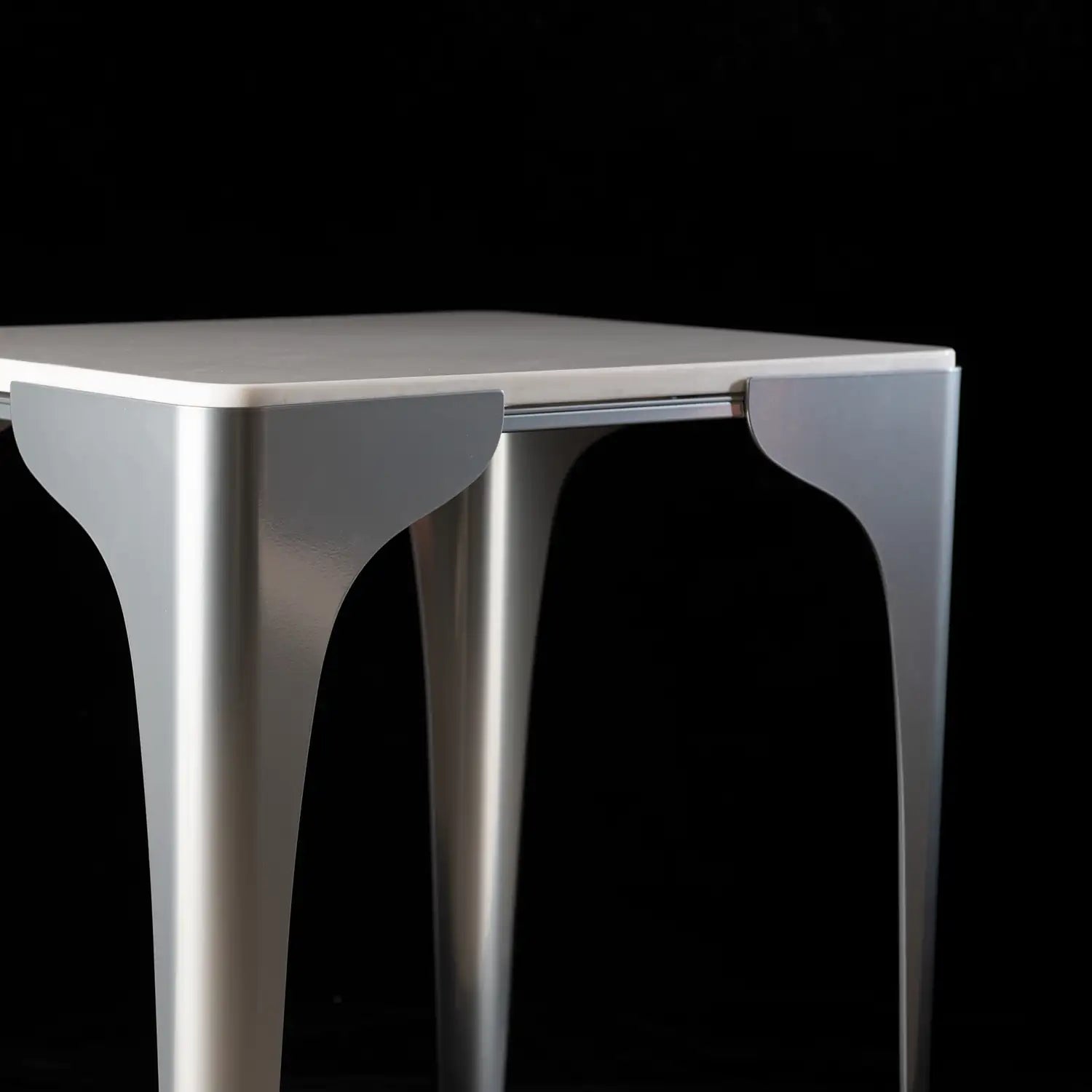 Hubbardton Forge Cove Marble Top Side Table - Decorative Accents