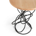 Hubbardton Forge Olympus Wood Top Accent Table - Decorative Accents