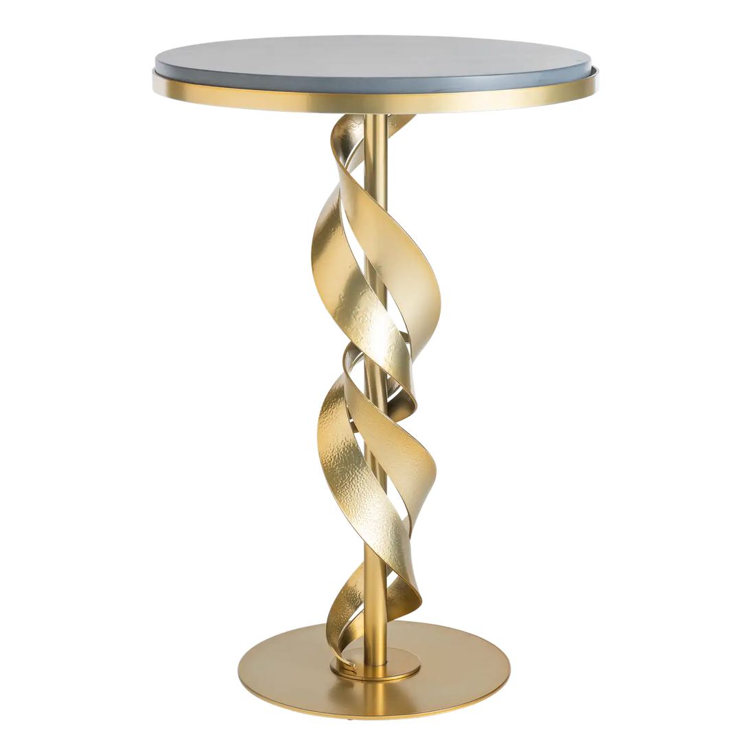 HUBBARDTON FORGE FOLIO WOOD TOP ACCENT TABLE - Decorative Accents