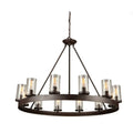 ARTCRAFT, MENLO PARK CHANDELIER, CHANDELIER LIGHT