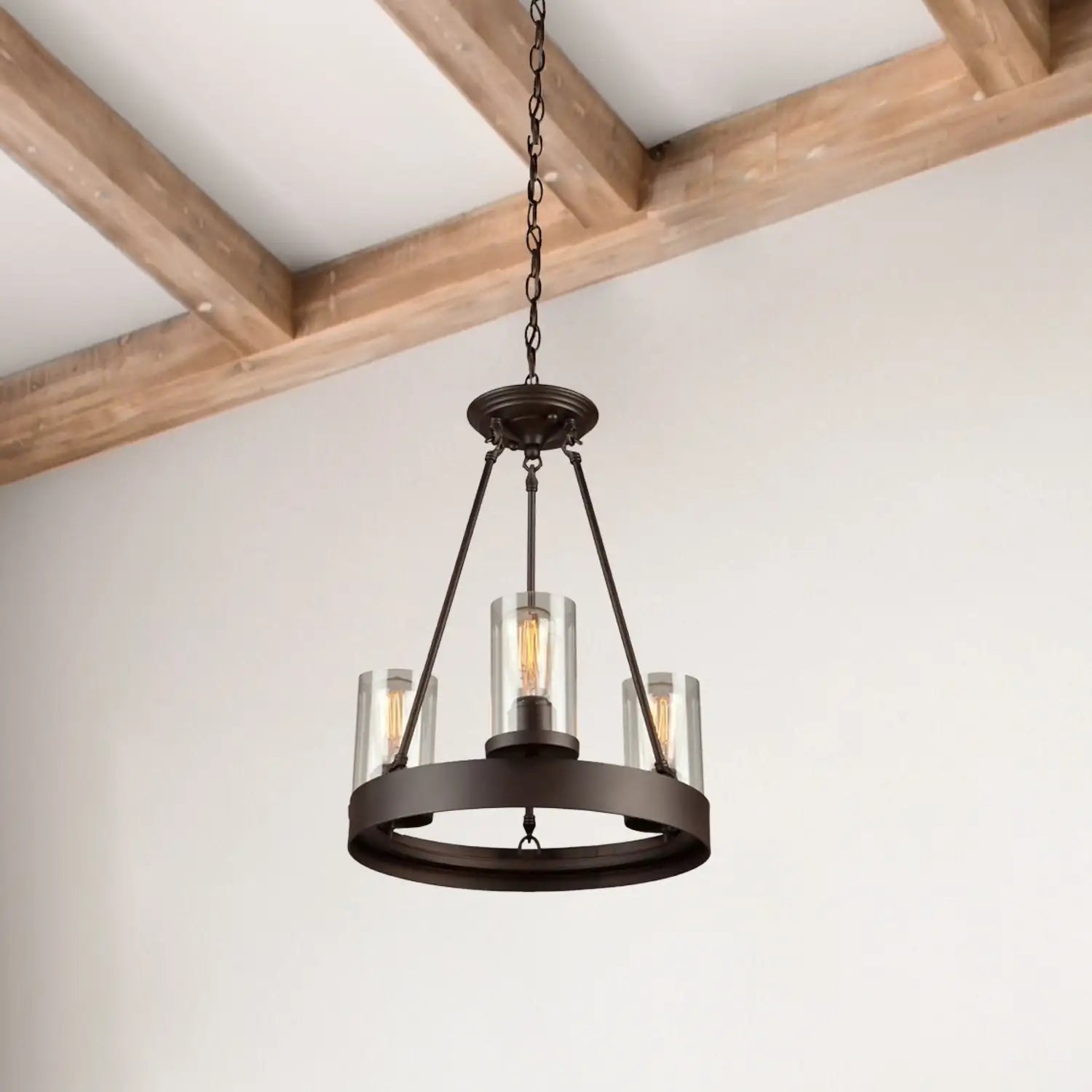 ARTCRAFT, MENLO PARK CHANDELIER, CHANDELIER LIGHT
