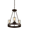 ARTCRAFT, MENLO PARK CHANDELIER, CHANDELIER LIGHT