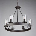 ARTCRAFT, MENLO PARK CHANDELIER, CHANDELIER LIGHT