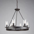 ARTCRAFT, MENLO PARK CHANDELIER, CHANDELIER LIGHT