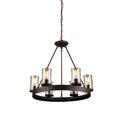 ARTCRAFT, MENLO PARK CHANDELIER, CHANDELIER LIGHT