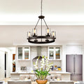 ARTCRAFT, MENLO PARK CHANDELIER, CHANDELIER LIGHT