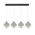 ARTCRAFT, TULIP ISLAND/POOL TABLE, LINEAR LIGHT