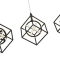 ARTCRAFT, TULIP ISLAND/POOL TABLE, LINEAR LIGHT