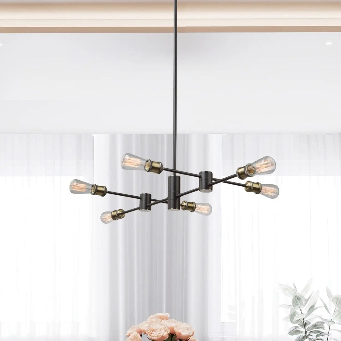 ARTCRAFT, TRIBECA CHANDELIER, CHANDELIER LIGHT
