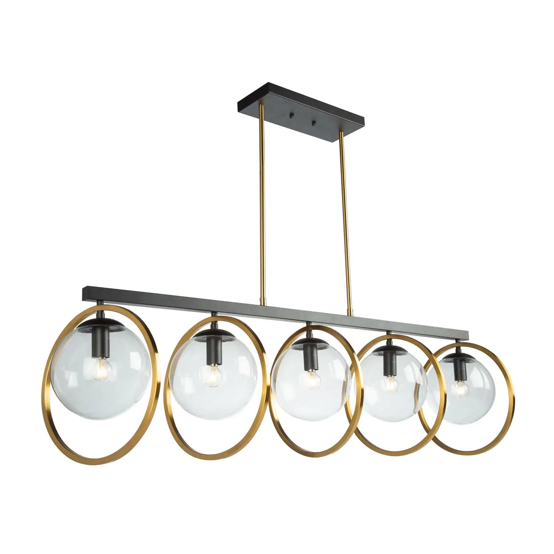 ARTCRAFT, LUGANO ISLAND/POOL TABLE, LINEAR LIGHT
