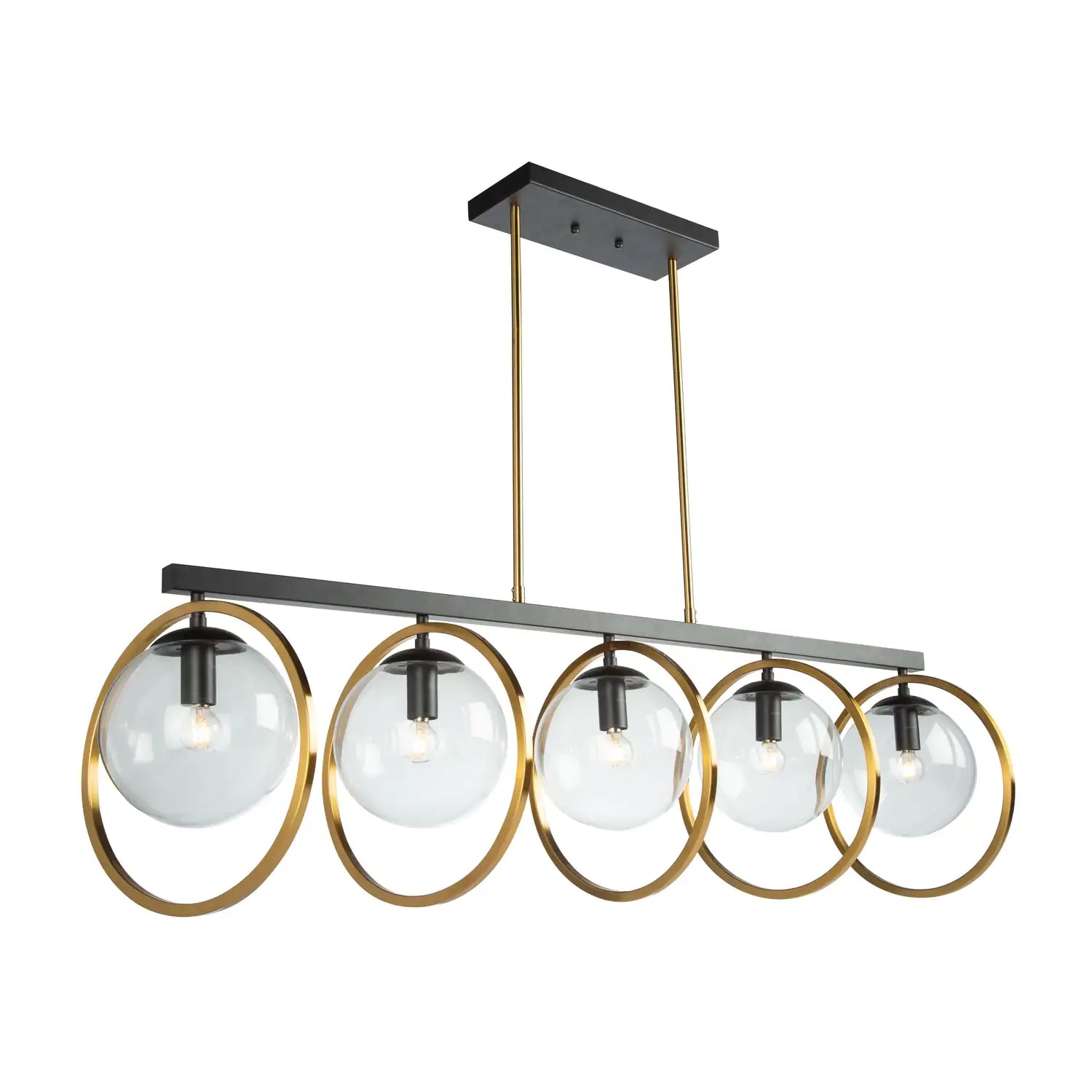 ARTCRAFT, LUGANO ISLAND/POOL TABLE, LINEAR LIGHT