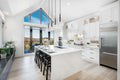 ARTCRAFT, CONIC ISLAND/POOL TABLE, LINEAR LIGHT