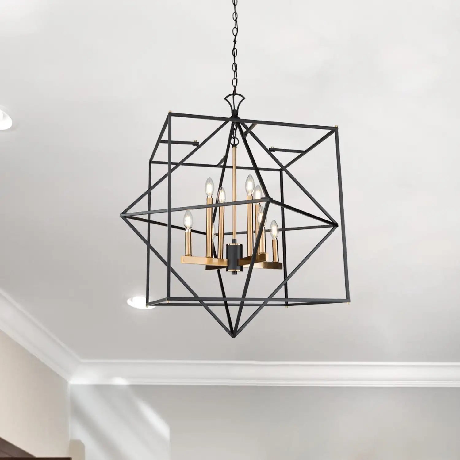 ARTCRAFT, ROXTON CHANDELIER, CHANDELIER LIGHT