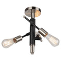 ARTCRAFT, TRURO SEMI-FLUSH MOUNT, SEMI FLUSH MOUNT LIGHT