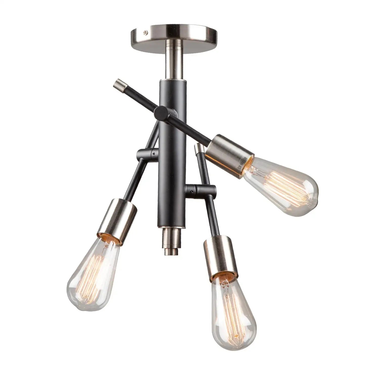 ARTCRAFT, TRURO SEMI-FLUSH MOUNT, SEMI FLUSH MOUNT LIGHT